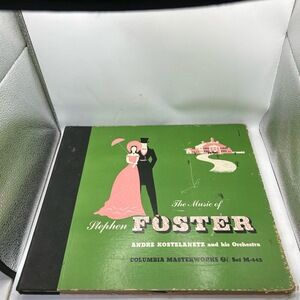 Columbia Masterworks Vinyl‎ Record 12 Inch Black Classic Album Vintage